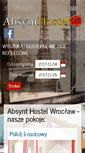 Mobile Screenshot of absynthostel.pl